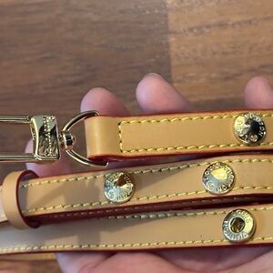 Stylish Gold and Tan Strap